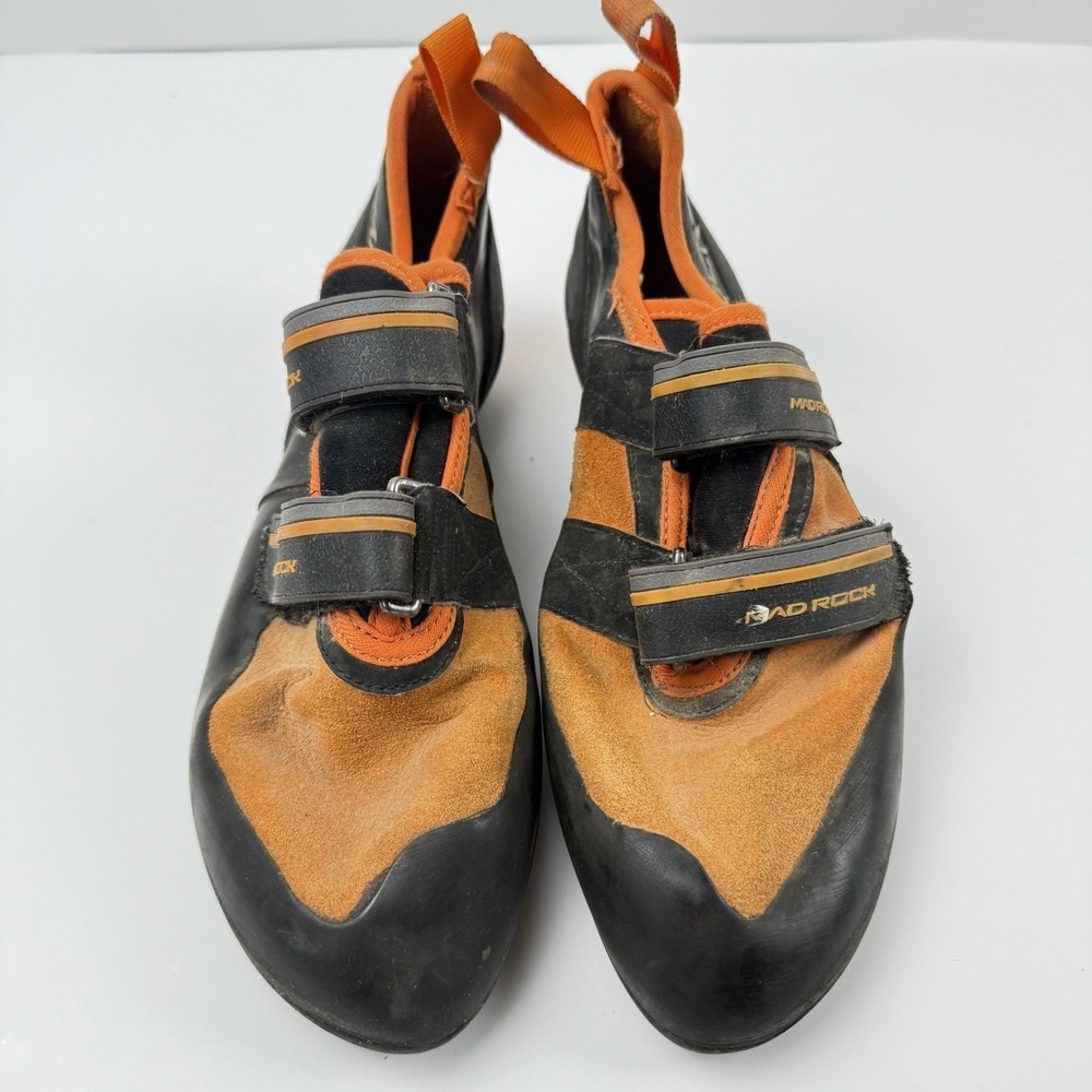 Mad Rock Climbing Shoes Mens 9 Flash 2.0 Orange Climb Bouldering Gym Outdoors - Picture 4 of 16